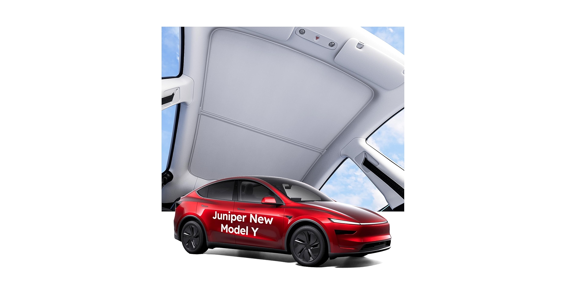 Tesla純正 Model Y Juniper サンシェード Wigoo 2025 Tesla New Model Y Juniper Accessories Y Juniper